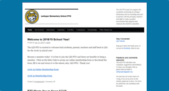 Desktop Screenshot of larkspurpto.org